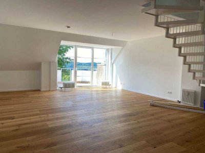 Provisionsfrei-sanierte Maisonettewohnung mit Traumblick