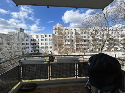 Möblierte 2-Zimmer-Wohnung in Berlin-Friedrichshain ab 01.04. zu vermieten