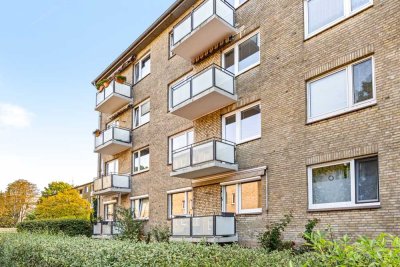 Toller Grundriss mit Balkon, hell und ruhig in Wilhelmsburg