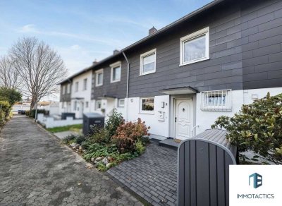 113 qm bewohnbare Fläche in sehr gepflegtem Reihenmittelhaus inklusive Garten und Garage