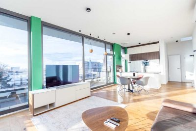 Atemberaubende, unmöblierte Penthouse Wohnung in Heilbronn inkl. Dachterrasse und TG-Stellplatz