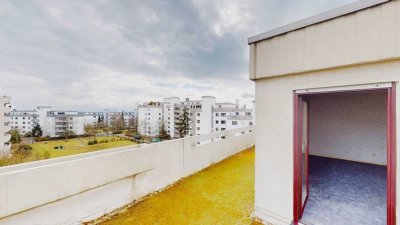 Wohnung hoch oben: Ihr neues Wolkenguckmalheim!