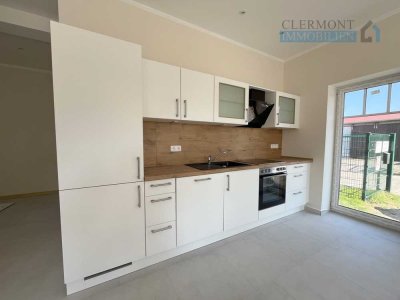 ”In Ostseenähe” topsanierte 2 Zimmer Wohnung mit großer Terrasse und PKW Stellplatz