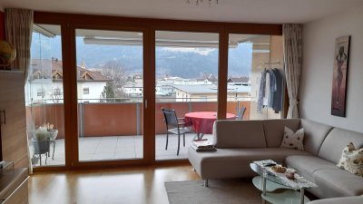 Eine sehr schöne Eigentumswohnung in Telfs mit wunderbarer Aussicht rundum in die Natur.