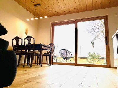 Möblierte 2 Zi-Wohnung mit Terrasse u. Garten