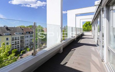 Lichtdurchflutete und hochwertige 4-Zimmer-Penthouse-Whg. in begehrter Lage!