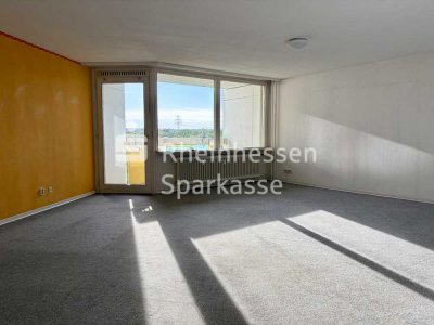Hoch hinaus - 2 Zimmer mit Fernblick, Entwicklungschance mit TG-Stellplatz