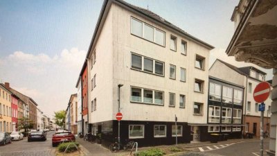1 Zimmer Wohnung  mit Einbauküche und Balkon Studenten/Singelwohnung Krefeld City