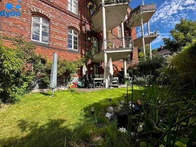 FREI ZUM 01.07.24 !! Ausnahme-Immobilie in Berlin-Steglitz: Einzigartige Gartengeschoss-Wohnung
