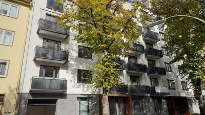 2-Zimmer-Wohnung mit zwei  Balkonen in Hamburg Uhlenhorst