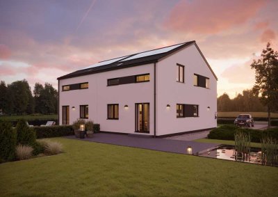 You can own it. – Dein modernes Doppelhaus in Rosenheim �