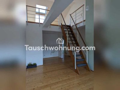 Tauschwohnung: Wunderschöne Maisonette im Dresdner Hechtviertel (Neustadt)