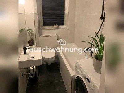 Tauschwohnung: Klein aber fein, frisch modernisiert (EBK, Bad, Böden etc.)