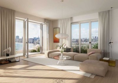 Elbblick deluxe: 4 Zimmer mit Blick auf Elbtower & Elbphilharmonie