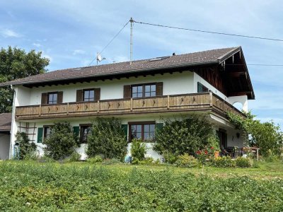 Geschmackvolle, gepflegte 4-Zimmer-Wohnung mit Balkon und EBK in Seehausen am Staffelsee