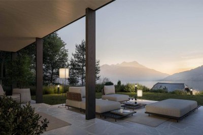 3-Zimmer Gartenwohnung: Outdoor-Living am Attersee mit privatem Seezugang