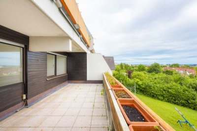 Frisch renovierte 3,5 ZKB-Wohnung mit Domblick am Sallerner Berg