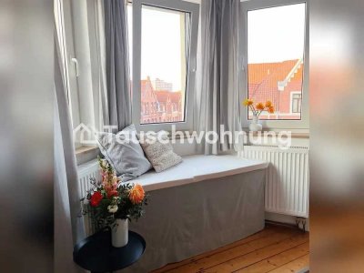 Tauschwohnung: 2,5 Zimmer Dachgeschoss Wohnung - Suchen 3-4 Zimmer