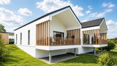 Doppelhaushälfte mit Garten &amp; Terrasse ...! Neubau trifft Lebensqualität!