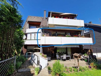 Frisch renovierte 3-Zimmer-Wohnung mit großem Balkon in Oberwiehl