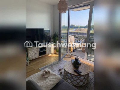 Tauschwohnung: Wohnung am Mainzer Zollhafen mit Blick auf den Rhein