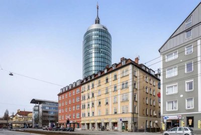 Vollmöblierte 4-Zimmer Wohnung mit Aufzug in der Nähe Donnnersbergerbrücke