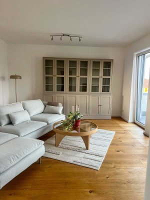 Exklusive vollmöbilierte
Penthousewohnung