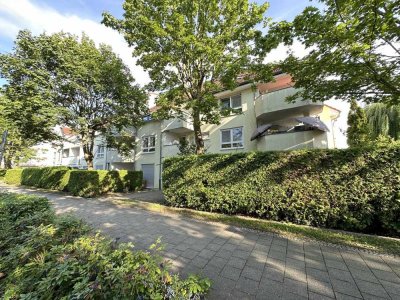 Süße 2-Zi-Wohnung mit Balkon und TG-Stellplatz mit Blick ins Grüne