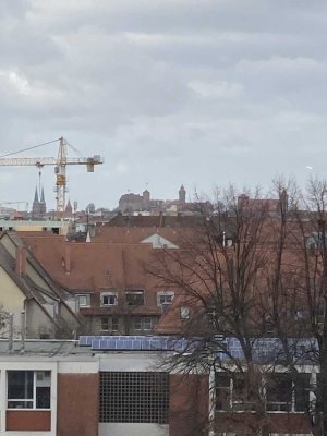 Dachwohnung mit Burgblick in Nürnberg - selten schön! PREIS JETZT REDUZIERT