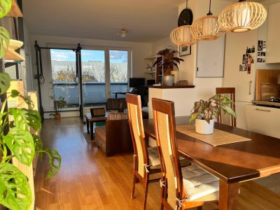 (RESERVED) Sunny apartment (59m2) with 2 balconies (22m2) at Prater