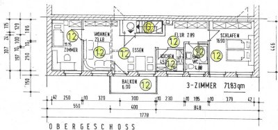 Attraktive 3-Zimmer-Dachgeschosswohnung in Leipzig
