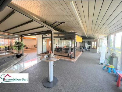WOHNHAUS + HALLEN + BÜRO AUF 40 AR!