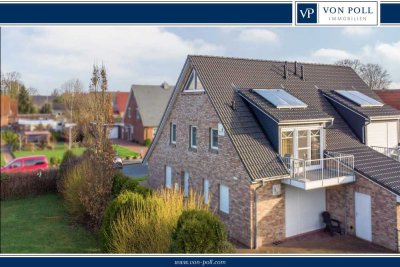 Sonnige Oberwohnung mit Balkon - ideal als Erst- oder Zweitwohnsitz nahe der Nordsee