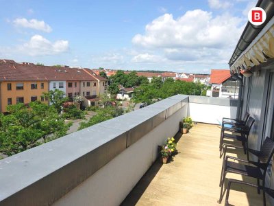 Maisonette-Wohnung mit Dachterrasse in Dietzenbach-Steinberg