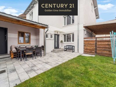 Doppelhaushälfte mit viel Platz, Terrasse und Carport – zentral und dennoch ruhig in Altötting
