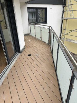 Neubau Erstbezug 3-Zimmer-Wohnung mit Balkon in Mannheim