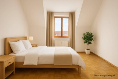 Aufgepasst: Sonnige Wohnung mit Balkon und TG Parkplatz!