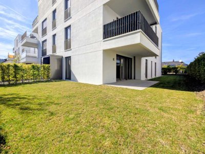 Garten trifft Architektur: Moderne 4-Zimmer-Wohnung mit umlaufendem Grün