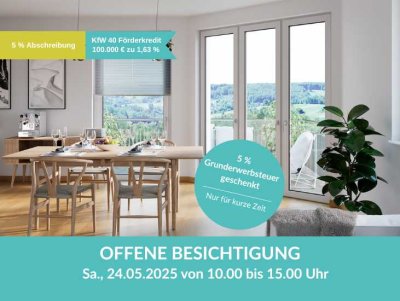 Offene Besichtigung – Sa., 24.05.2025 zwischen 10.00 und 15.00 Uhr