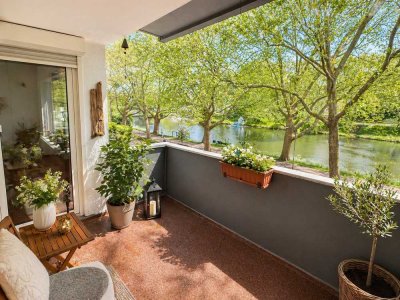 Wohnglück mitten in der Stadt: 4,5-Zimmer-Juwel direkt am Neckar