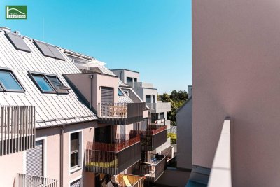 Sie haben es sich verdient .... Neubau im DG mit Terrasse und Küche in Bestlage - Nähe U1 - Kagraner Platz