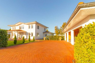 Junge Villa - schönes Grundstück mit Aussicht - 3 Minuten von Schiffdorf in Bramel - provisionsfrei