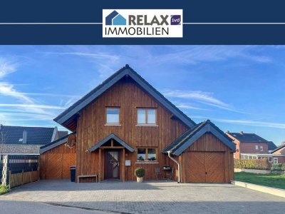 Modernes Holzhaus mit offenem Wohnkonzept in Heinsberg-Kirchhoven