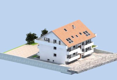 3-Zimmer Obergeschosswohnung modern mit Einbauküche in Heitersheim