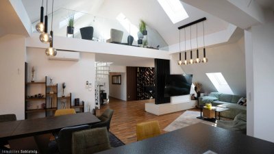 PENTHOUSE DER EXTRAKLASSE! 230m² Wohnluxus mit Galerie &amp; Traumterrasse!
