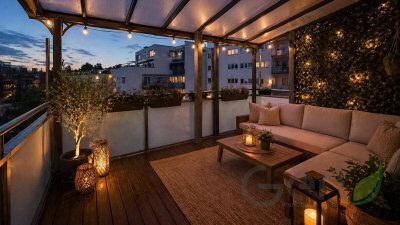 Helle 4 Zimmer Wohnung mit großzügigem Balkon