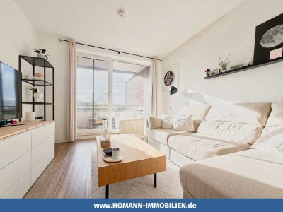 Uppenberg! Tolle 2- Zimmerwohnung mit TG- Stellplatz in perfekter Lage zu Uni und zum Zentrum