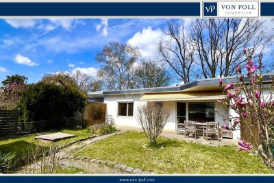 Charmanter Reihenbungalow mit Südterrasse und schönem Garten in ruhiger Lage von Lankwitz