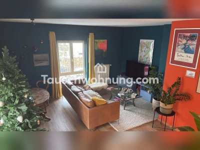 Tauschwohnung: Charmante Maisonette mit drei Balkonen in Obermenzing