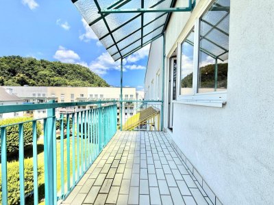 XL-BALKON (W) I LETZTER STOCK I TG - PLATZ I BADEWANNE I SEHR HELL I PARKETT I ABSOLUTE RUHELAGE I FAMILIENFREUNDLICHER GRUNDRISS I AB SOFORT I PROJEKT WOHNEN I